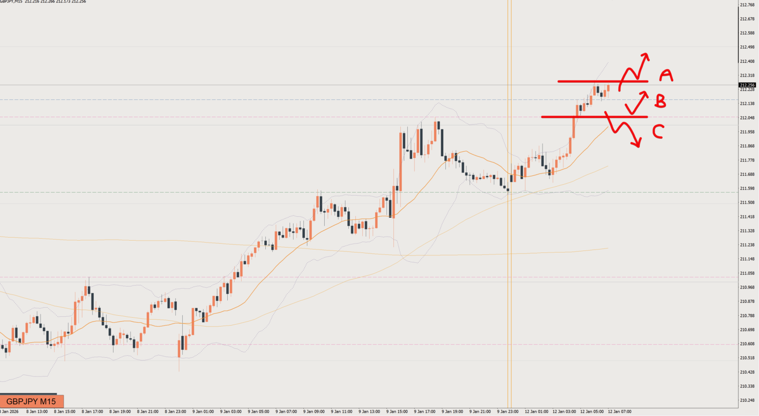 2026/01/12 ポンド円トレード戦略